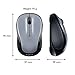 Logitech Wireless Mouse M325 with Designed-For-Web Scrolling - Light Silver