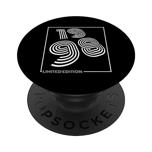 1998 Limited Zebra Edition Cumpleaños PopSockets PopGrip Intercambiable