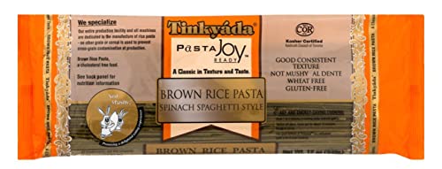 Tinkyada Brown Rice Spinach Spaghetti Pasta, 12 Oz
