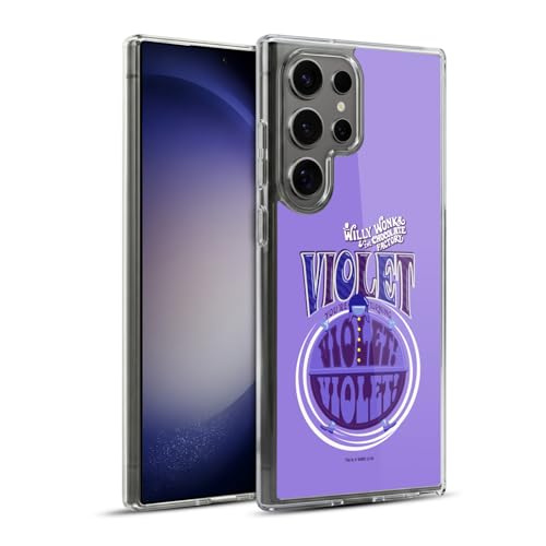 Funda Samsung S23 Ultra Violeta Beauregarde Willy Wonka