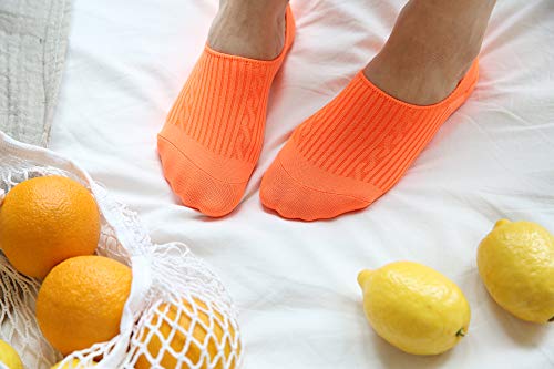 STYLEGAGA Women no show Non Slip liner socks animal floral mesh cotton casual fake socks2