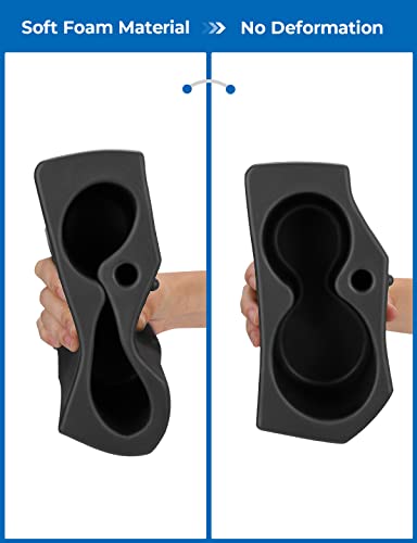 Joytutus Car Door Cup Holder Compatible With 2009-2018 Ram 1500-5500 & 2019-2022 Ram 2500-5500, Left & Right Foam Car Cup Holder Compatible With Ram, Replacement For 5Nn24Xxxaa/1Ld23Xxxaa, 2Pcs #TOP5