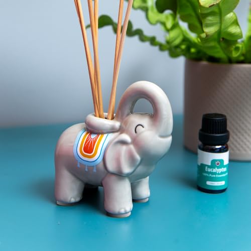 Difusor de Aceite con Cañas Elefante Beige miniatura 3