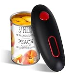 Electric Can Opener, No Sharp Edge Can Opene, One-Touch Electric Can Opener with Auto Shut,Best Kitchen Gadgets Electric Can Openers for Seniors with Arthritis,black996