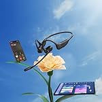 Open Ear Headphones with Mic, Bluetooth Headset with Microphone (AI Noise Cancelling), Bluetooth 5.3 Headphones Dual Connection Sweatproof Wireless Headset with Mic for Work, Running, Workouts - Image 5