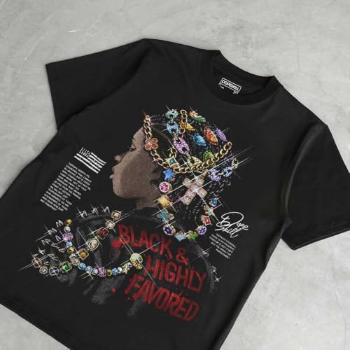 Image of DopeSkill Graphic Tee Streetwear Hip Hop Hypebeast Unisex T-Shirt Sneaker Colour Matching Shirts Rapper Mouth