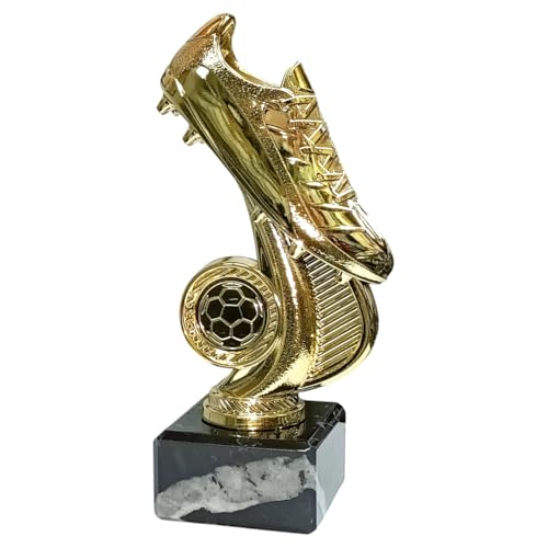 tecnocoppe Trofeo Scarpetta Calcio h 16,50 cm Targhetta Personalizzata Omaggio