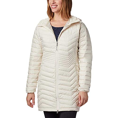 Image of Columbia Women Solid Powder Lite Mid Jacket Hoodie
