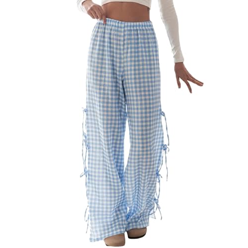 Pantalon de plage à fente haute et lacets pour vos vacances au soleil