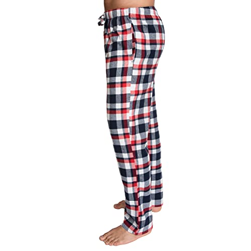 Fila Men's Woven Flannel Sleep Pant Pajama Bottoms2