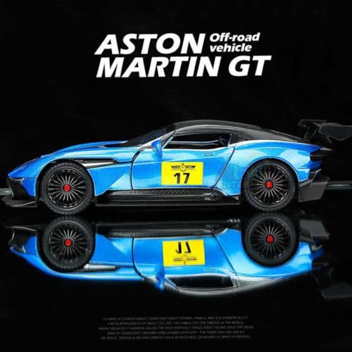 Image of Alokik Enterprise Simulation Alloy Inertial Car Model Children'S Toy 1:22 Aston Marttin Gt Alloy Diecast Model Sound Light Pull Back Collection Kids Toys Gifts?Color As Per Stock?