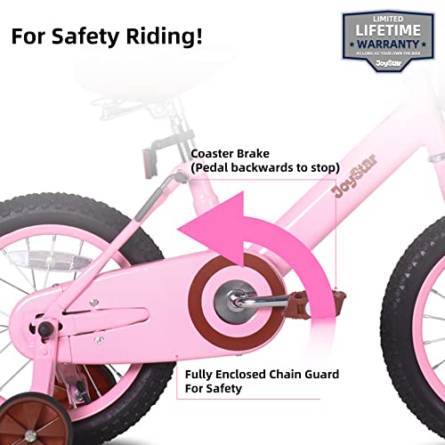 image for JOYSTAR 12 Inch Toddler Bike for 2 3 4 Years Old Girls & Boys, Vintage