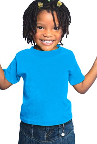 Rabbit Skins Toddler Cotton Jersey T-Shirt 2T COBALT