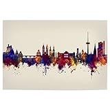 artboxONE Poster 90x60 cm Städte Koblenz Germany Skyline 