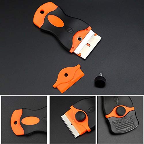 Dual-purpose Blade Scraper Glass Phone Auto Car Sticker Squeegee Window Film Remover Cleaning Tool