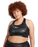 Nike Dri-FIT Swoosh Women's Medium-Support (Camo Shine) Sports Bra (Plus Size) 2X