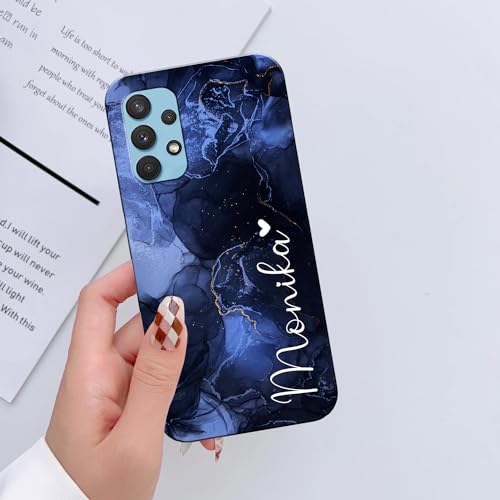 Image of COLORflow Polycarbonate Back Cover Case Compatible With Samsung A23 4G / A23 5G | Marble Color Customized Back Cover Compatible With Samsung Galaxy A23 4G / A23 5G