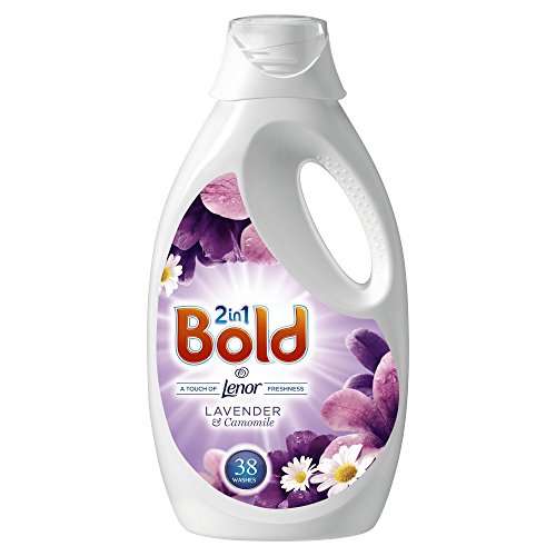 Bold 2 in 1 Lavender and Camomile Washing Liquid, 38 Washes, 1.9 L - Pack of 3