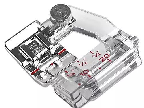 Prensatelas Ajustable para Cinta al Sesgo para Máquina Viking miniatura 2