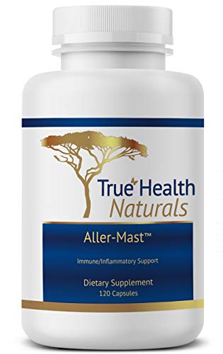 True Health Naturals - Aller-Mast - Immune & Inflammatory Support - Calms Inflammatory Response from Allergies & Mast Cell Activation - 120 Capsules