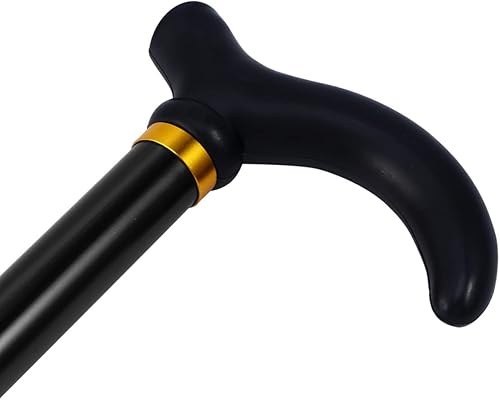 Vista 21 de Tofficu Muletas telescópicas retráctiles para caminar, aleación de aluminio, altura ajustable, antideslizante, para hombres plateado