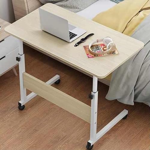 Mesa Multiuso Com Altura Regulável Rodinha Trabalho Estudo