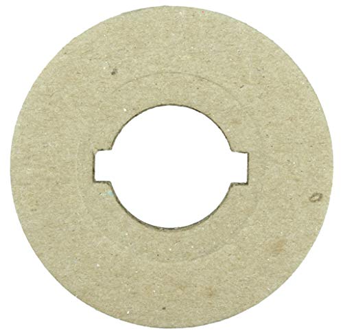 Image of Weiler 03893 Nylox Pressboard Adapter, 3-1 /4 inch to 1-1 /4 inch Arbor Hole, Made in the USA