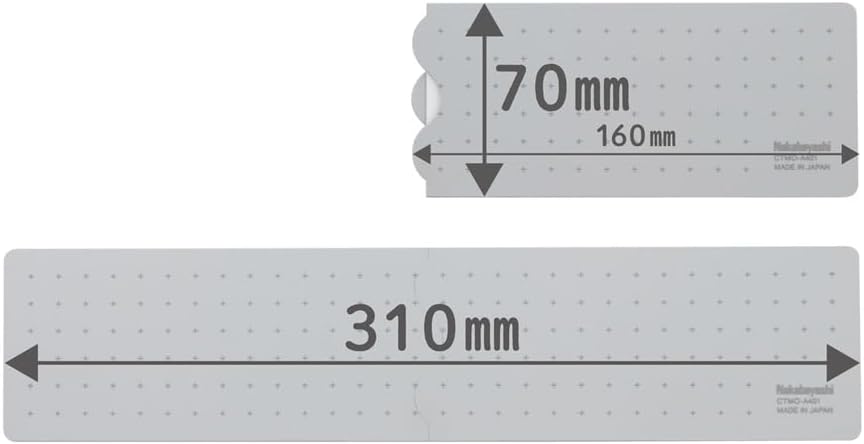 Nakabayashi CTMO-A401N Mobile Cutting Mat, Folio Type, Gray