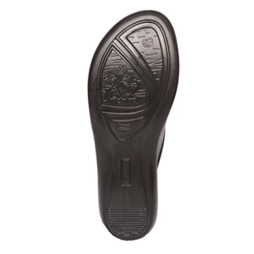 Image of HEALTH FIT Women's PU Brown Diabetic & Orthopedic Footwear