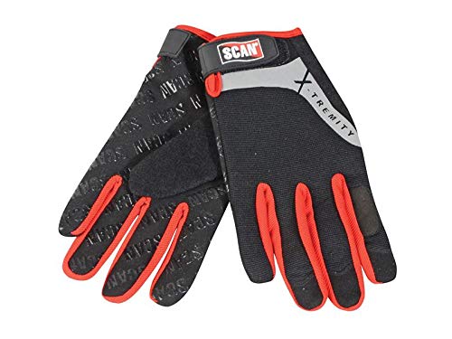 Scan SCAGLOTOUCHX Work Gloves with Touch Screen Function XL, Black - Image 2