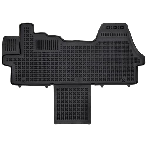 Tapis de voiture pour Fiat Ducato III 2021 caoutchouc noir
