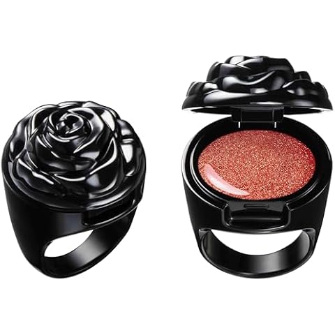 ANNA SUI Ring Rouge - Antique-Looking Lipstick Like Wearing an Accessory - Formulated with Highly Refractive and High-Viscosity Oil - 600 - Humming Orange - 0.80 oz. Cover