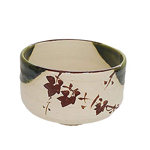 【美濃焼】四季彩-陶器ONLINE- 抹茶茶碗 中 サイズ:W12×H7.2cm 陶器 日本製 茶道