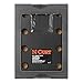 CURT 48323 Adjustable Pintle Mount for 2-Inch Hitch Receiver, 10,000 lbs, 6-1/2-Inch Drop, 6-Inch Length