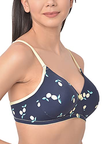 Image of Clovia Women's Padded Non-Wired Full Cup Floral Print Multiway T-Shirt Bra