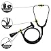Dixie EMS Fetal Stethoscope for Baby’s Heartbeat Detection, Latex-Free Fetoscope with Pinard Horn and Soft Earbuds, 22”
