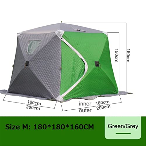 Carpa para pesca en hielo invierno para 3-4 personas miniatura 2