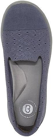 BZees Womens Galaxy Slip-On Folkstone Blue Eyelet 10 W | Image 7