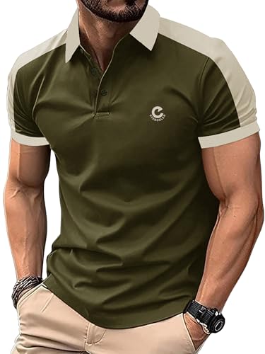 Image of Noble Monk Relax Fit |Textured| Lycra | Polo Neck T-Shirt