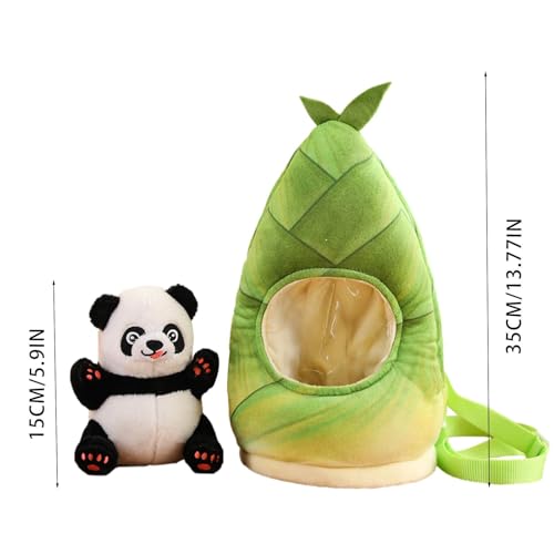 Panda en peluche de salon et chambre : décoration portable de table - 4