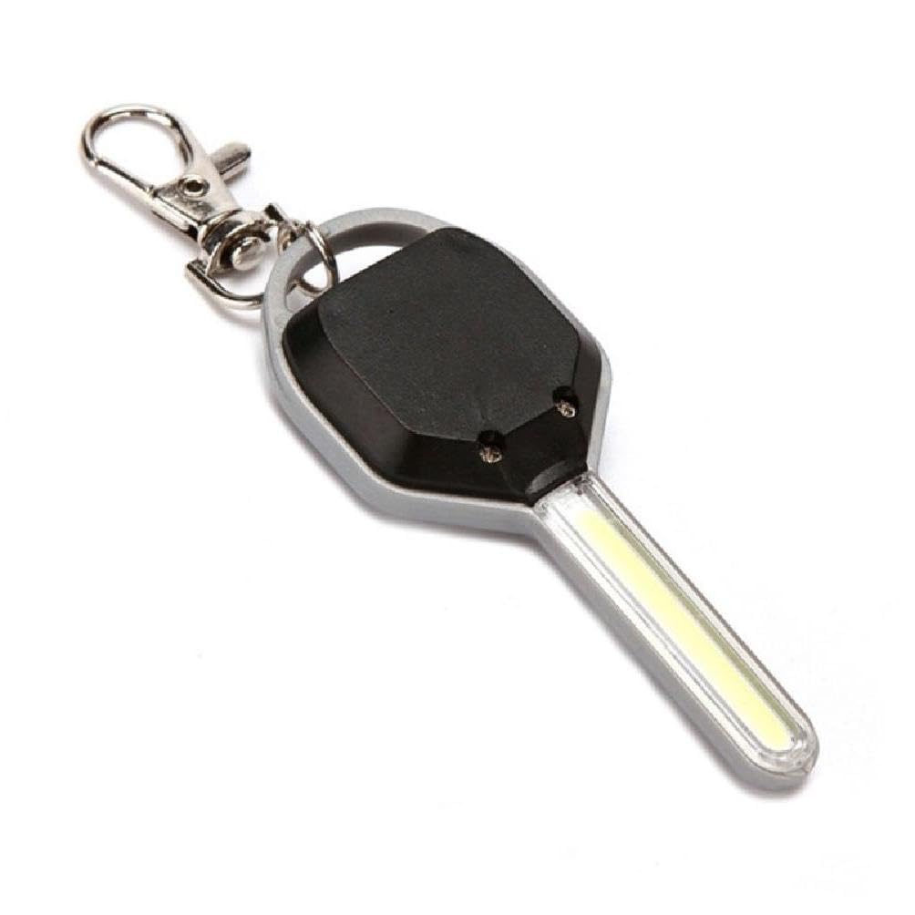 LADILA Mini LED Flashlight Mini Keys Shape Torch Lamp Small LED Keyring Torch Light for Outdoor Camping Hiking Daily Use-image-47