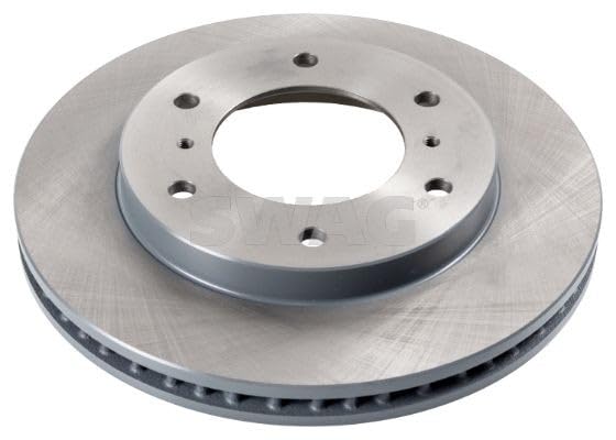 2x SWAG Disco de freno Delantero Ø290mm Espesor: 26mm Corona de Agujeros - Ø: 140mm ventilación interna 80 92 6048 Compatible con MITSUBISHI Pajero III SUV Cabrio V6W, V7W PAJERO IV V8W, V9W