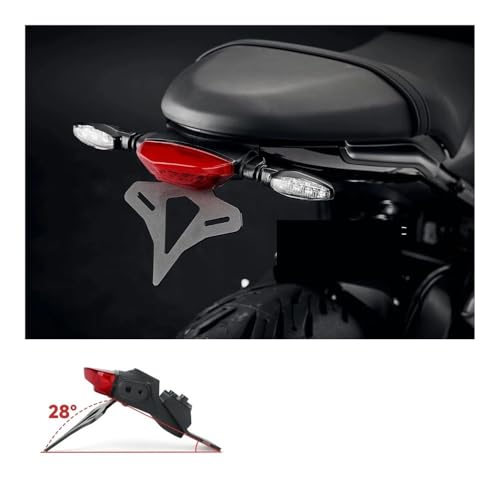 Support contre-pointe Trident 660 de qualité supérieure avec feu stop LED et coque - 5