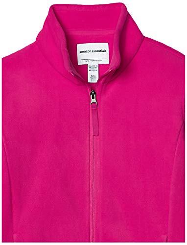 Amazon Essentials Girls and Toddlers' Polar Fleece Full-Zip Mock Jacket3