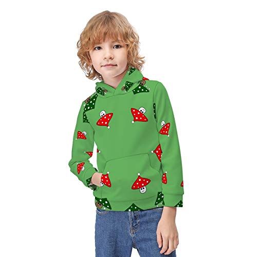 ODOKAY Unisex Kids Hooded Stretchy Hoodie and Sweatshirts Youth Sweatshirt Children’s Long Sleeve Holiday Hoodies