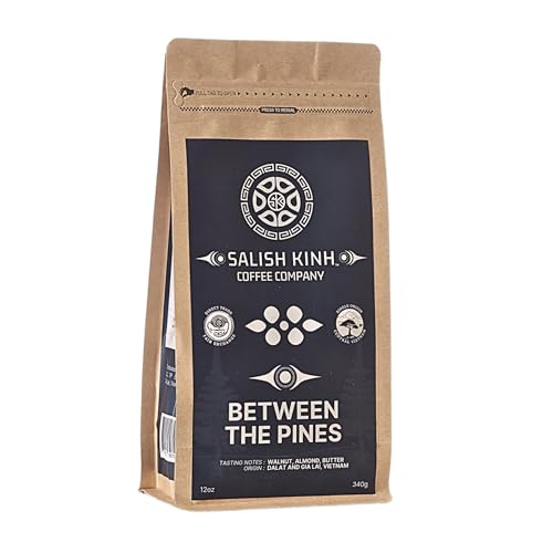 SALISH KINH Café en Grano | 12 oz Bolsa | Tostado Medio Oscuro miniatura 1