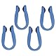 4 Stück Akupressur-Clip, Tragbarer Daumenform-Akupressur-Handclip, Handdruckpunkt-Clip mit Magnet, Migräne-Entlastungsclip (Blau)
