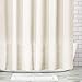 mDesign Waffle Knit Long Cotton Blend, Spa Quality, Luxury, Solid Color Cloth Shower Curtains for Bathroom - Hyde Collection, 72