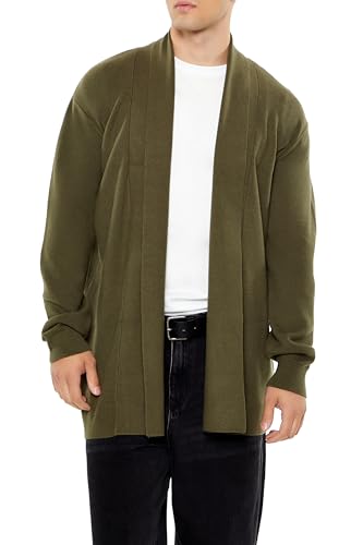 Forever 21 Men's Open-Front Cardigan Sweater