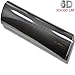 Lypumso Film Autocollant Fibre de Carbone de Vinyle, 30 * 300 cm Autocollant imperméable Moto, Rouleau d'enveloppe de Vinyle sans Bulles étanche, pour Motos, Voitures (Noir, 6D)